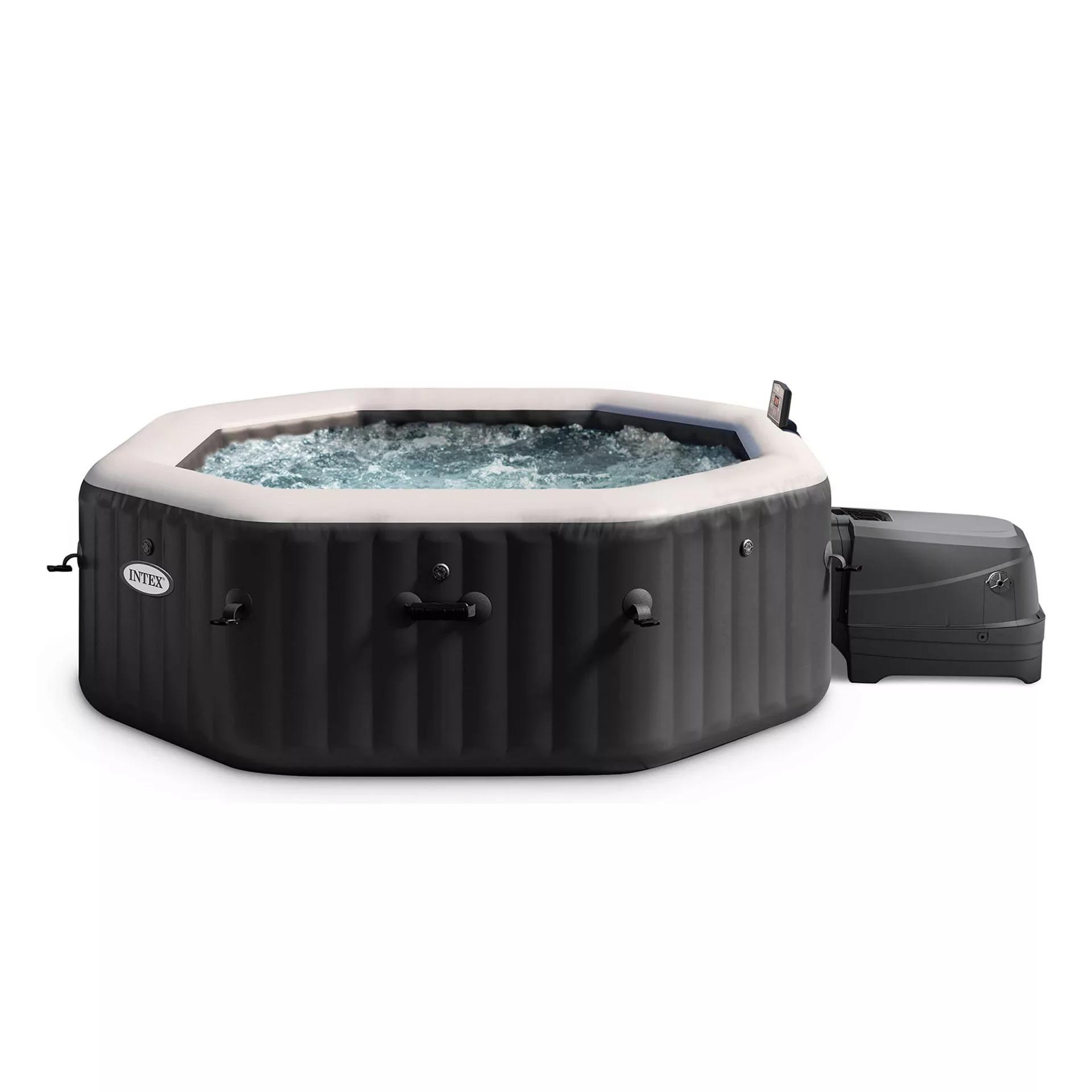 Intex PureSpa — Ottagonale Nero