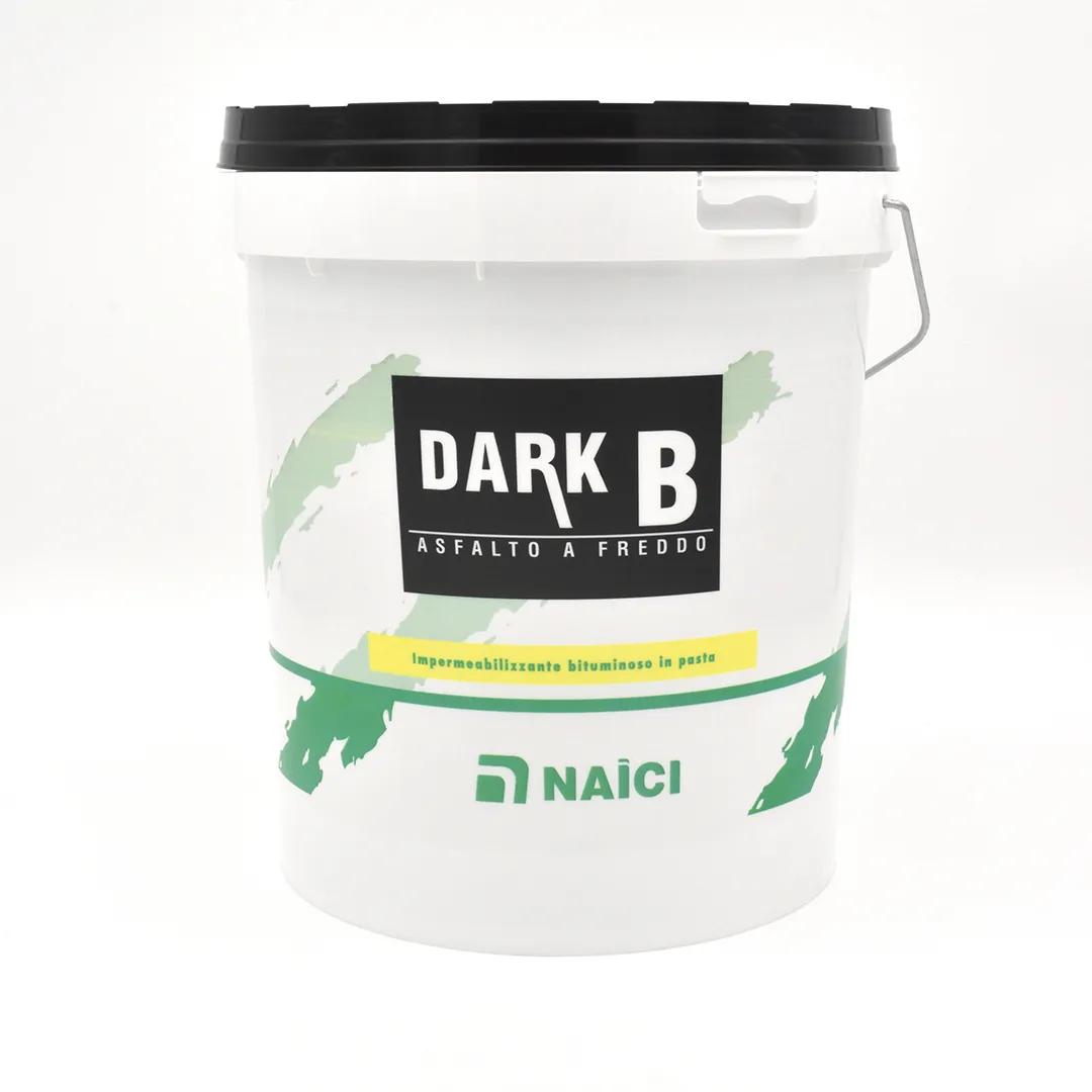 Impermeabilizzante Bituminoso in Pasta NAICI DARK B Asfalto a Freddo - 20 Kg